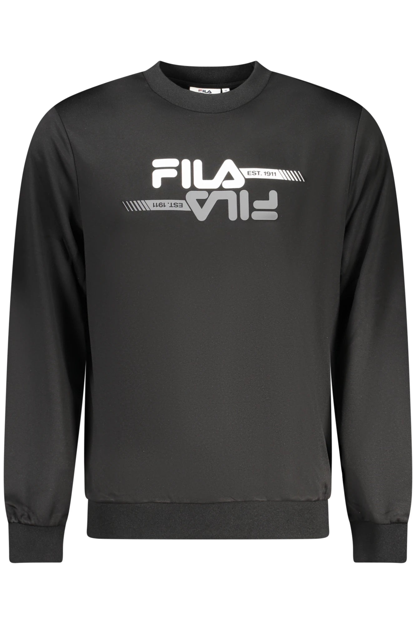 FILA MEN&#39;S BLACK ZIP-UP SWEATSHIRT