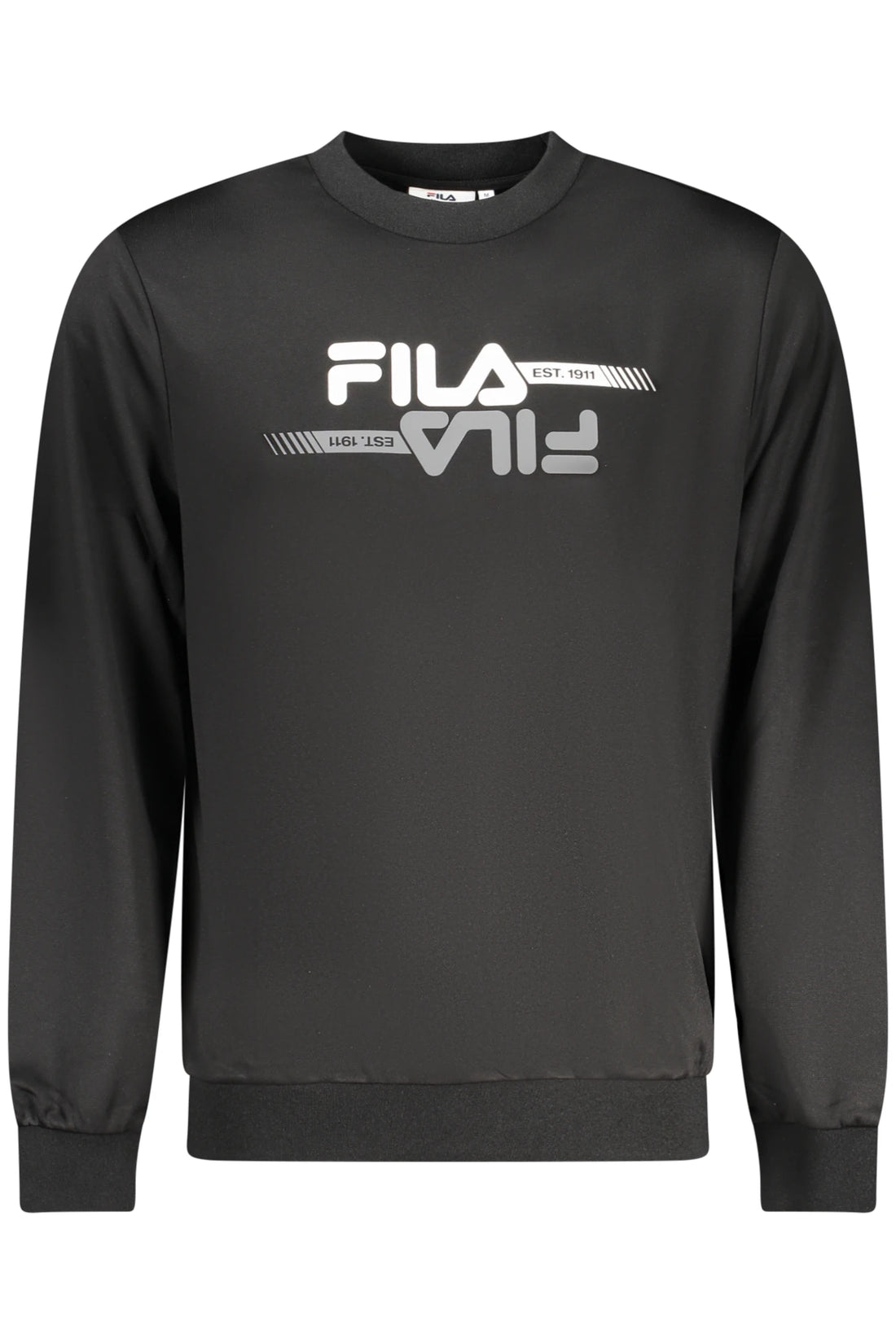 FILA MEN&#39;S BLACK ZIP-UP SWEATSHIRT