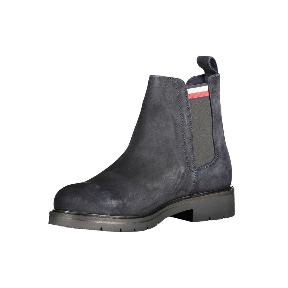 Tommy Hilfiger – Blauer Polyesterstiefel