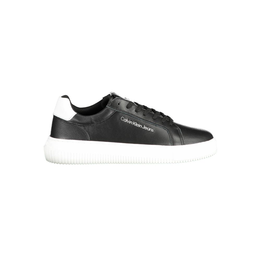 Calvin Klein – Schwarzer Polyester-Sneaker