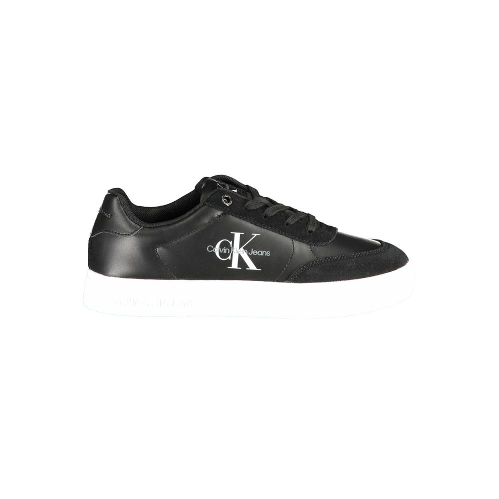 Baskets noires en polyester Calvin Klein