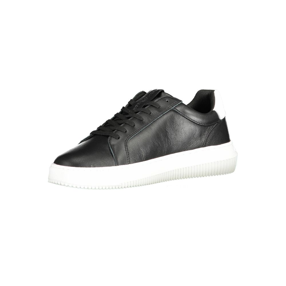 Calvin Klein – Schwarzer Polyester-Sneaker