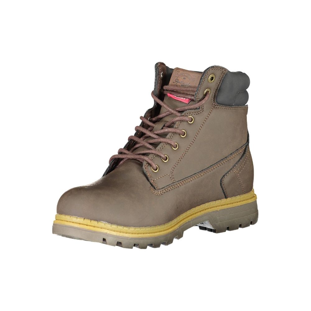 Carrera Brauner Polyesterstiefel