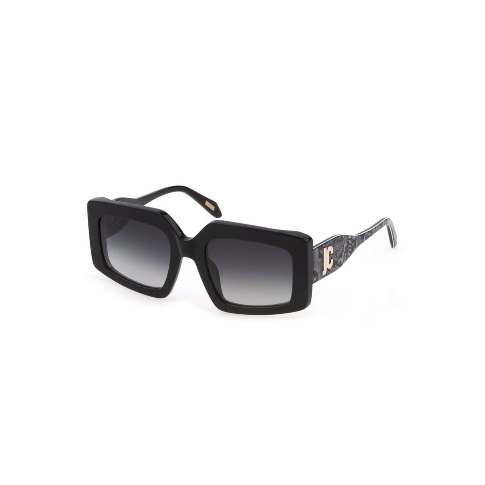 Lunettes de soleil en plastique noir Just Cavalli