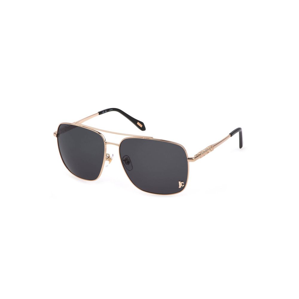 Lunettes de soleil Just Cavalli en métal doré