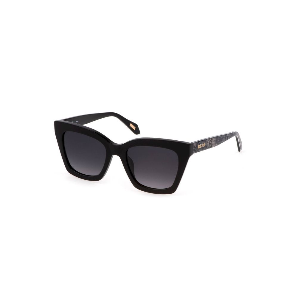 Lunettes de soleil en plastique noir Just Cavalli