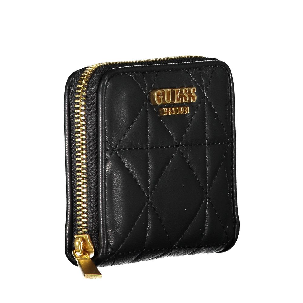 Portefeuille Guess Jeans en polyéthylène noir