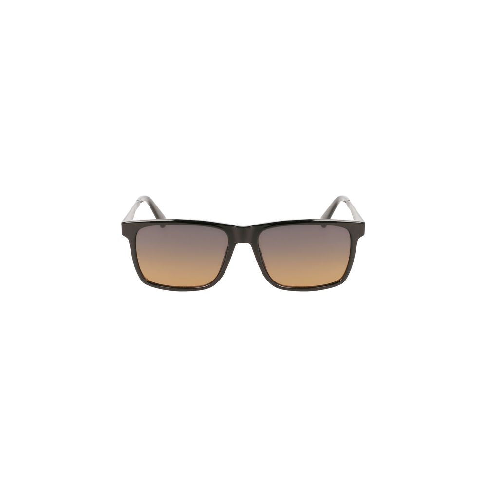 Calvin Klein – Schwarze Sonnenbrille aus Kunststoff