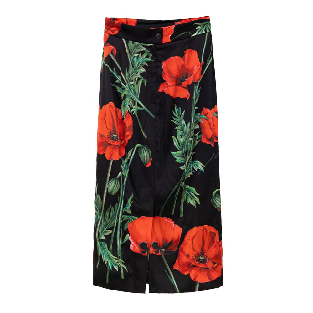 Dolce & Gabbana Bicolor Silk Clothing