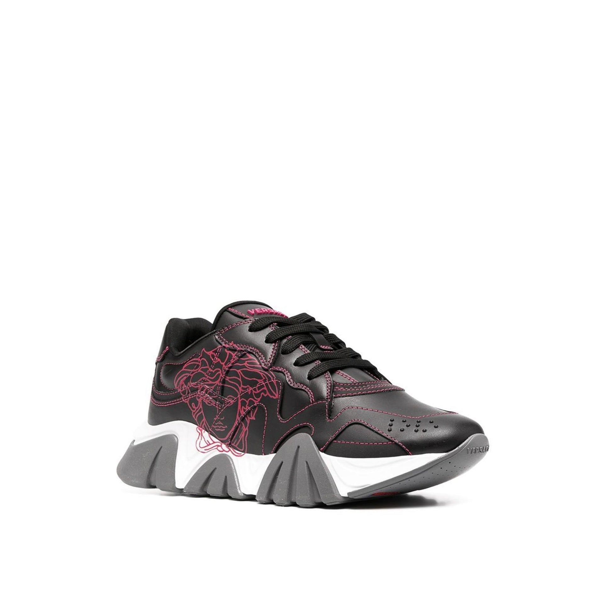 Versace Medusa Leather Sneakers