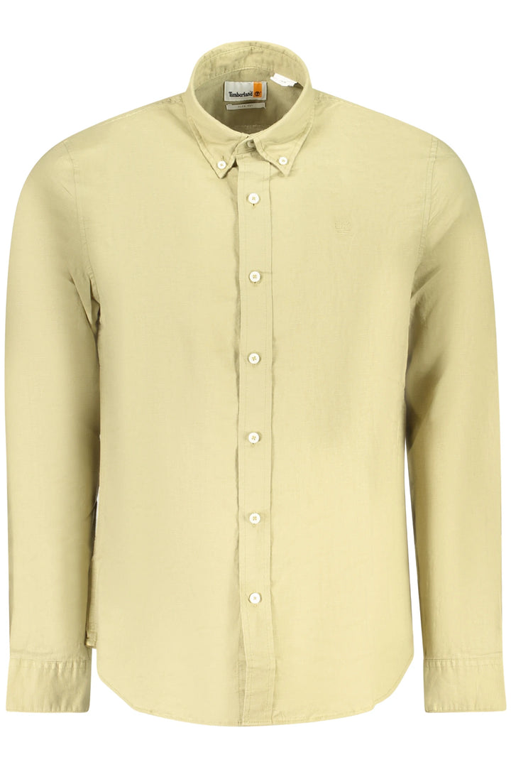 TIMBERLAND LONG SLEEVE SHIRT MEN BEIGE