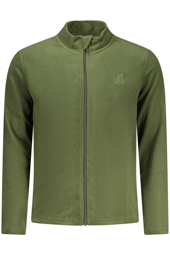 US GRAND MEN S GREEN ZIP-UP SWEATSHIRT