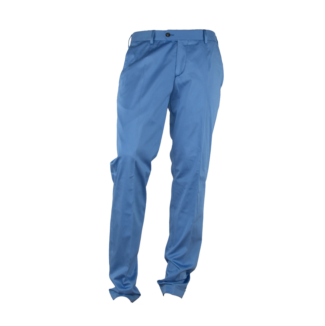 100% Milano Trousers Light Blue Man