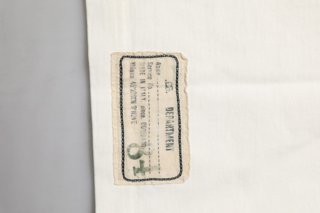 T-shirt ras du cou en coton blanc Dolce &amp; Gabbana Love Peace pour homme