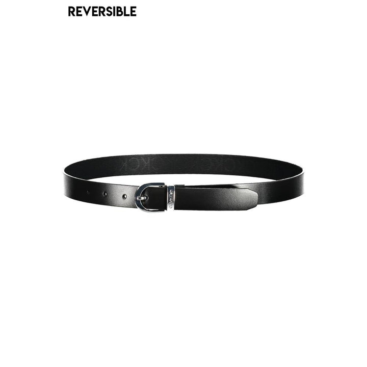 Calvin Klein Black Polyester Belt
