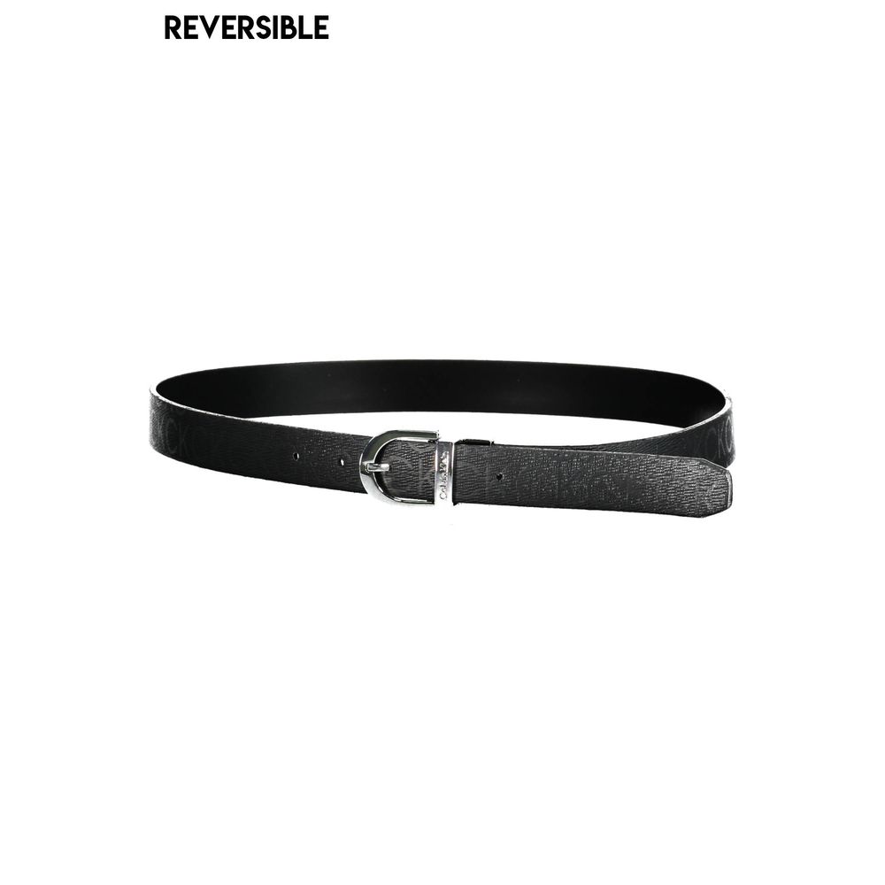 Calvin Klein – Schwarzer Polyestergürtel