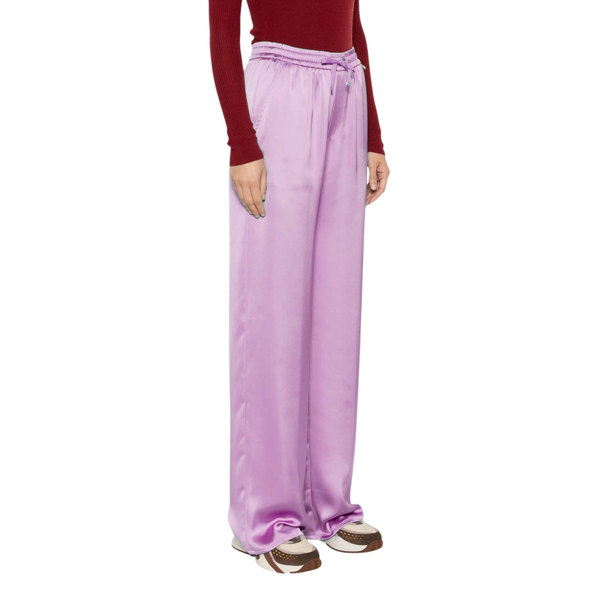Herno High-Waist Palazzo Pants