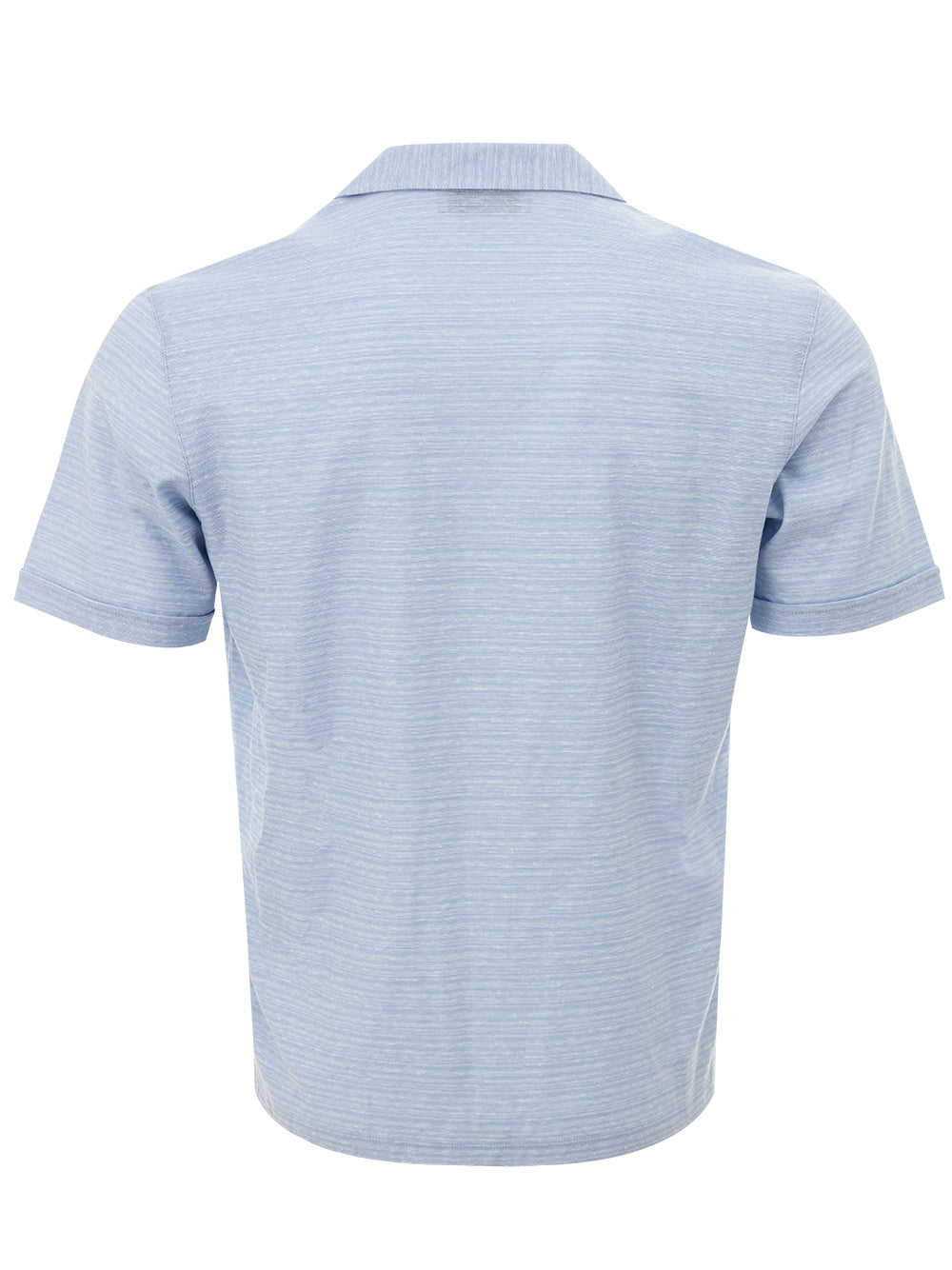 Gran Sasso Light Blue Mixed Linen Half Sleeve Shirt