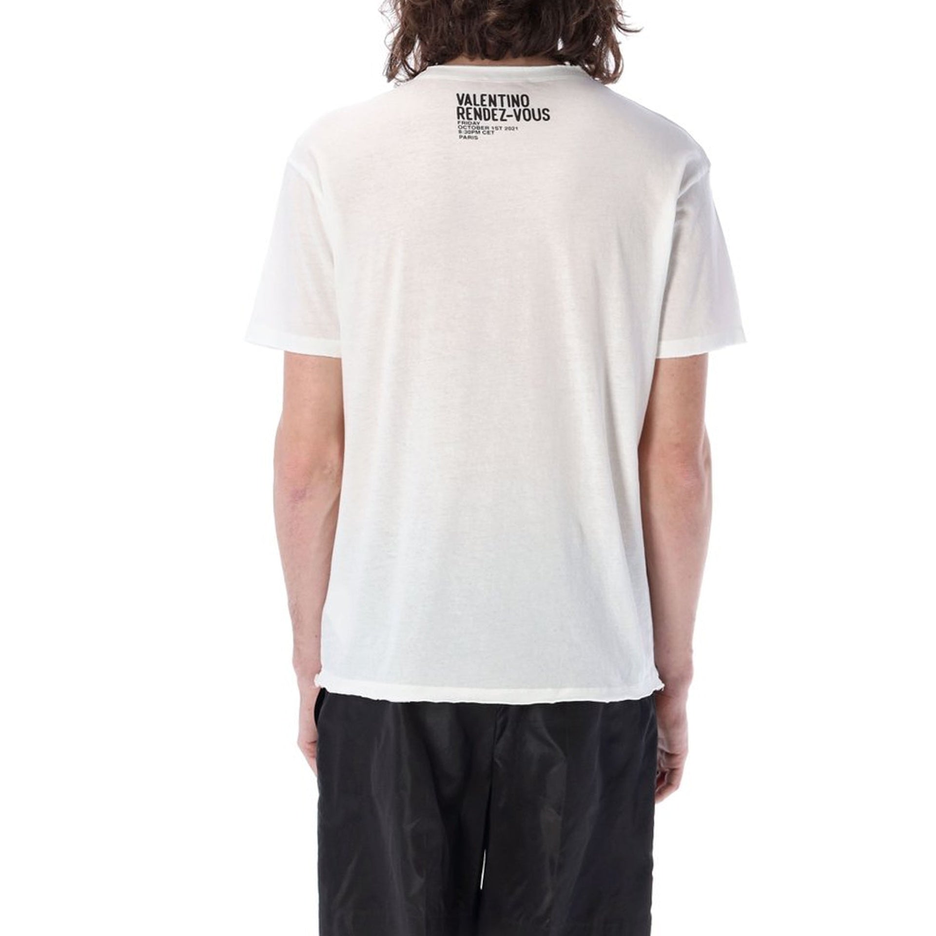 Valentino Archive Print T-Shirt - MEN CLOTHING - VALENTINO - Tluxy New