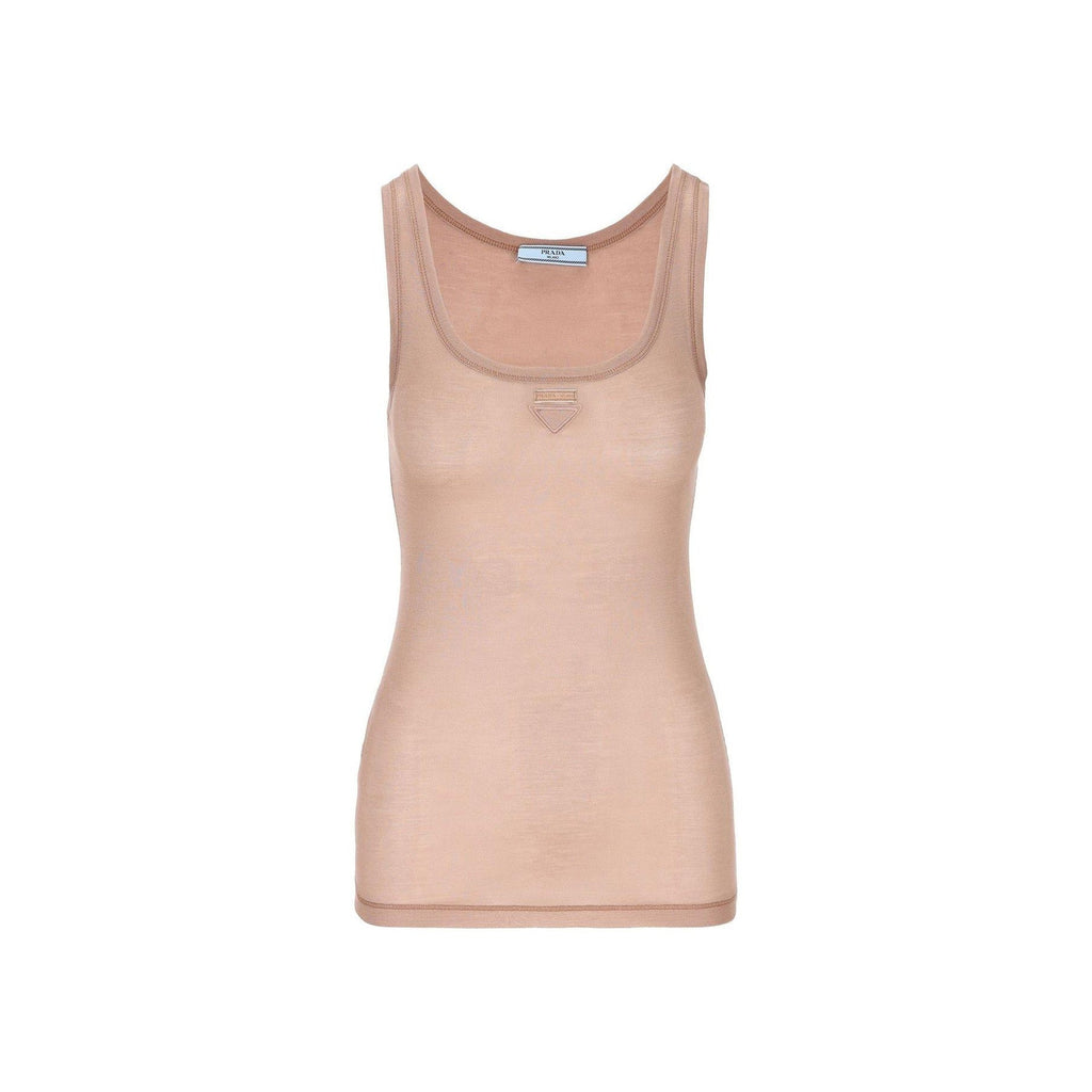 Prada Sleeveless Logo Top – Siebentaschen