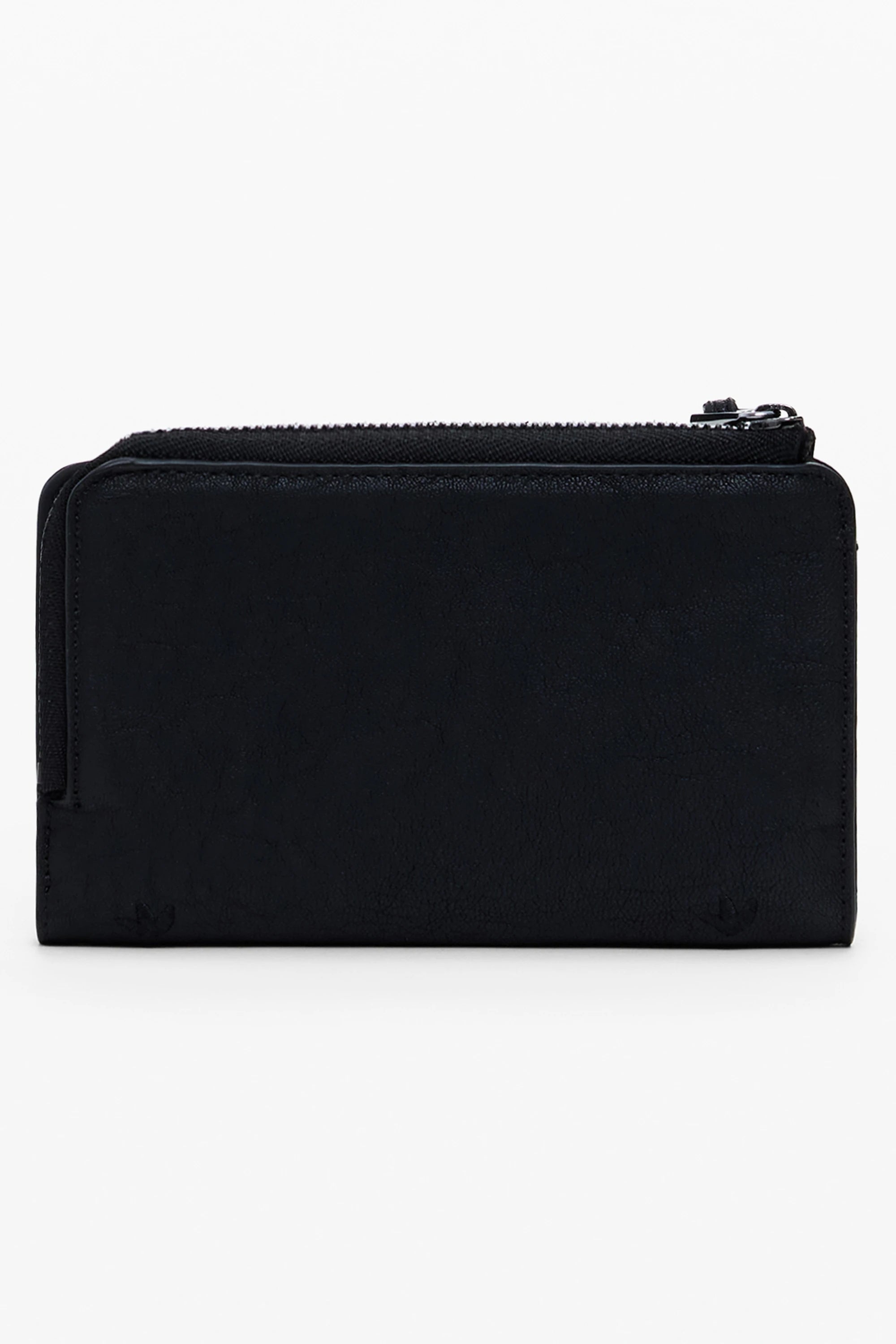 DESIGUAL WOMEN&#39;S BLACK WALLET