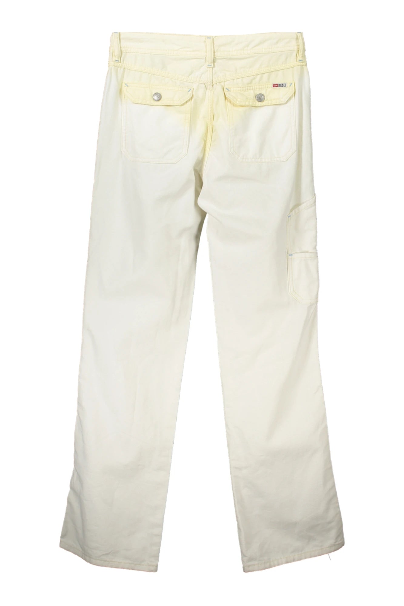 DIESEL MEN&#39;S WHITE PANTS