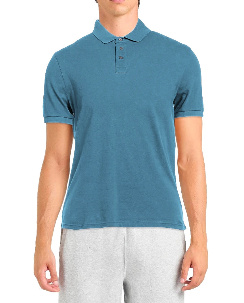Alpha Studio Polo Light Blue Man