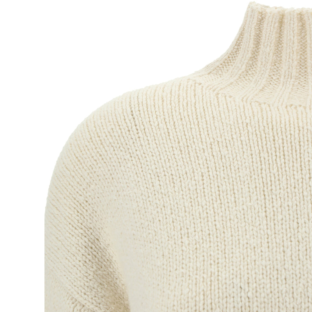 Jil Sander Wool And Silk Sweater – Siebentaschen