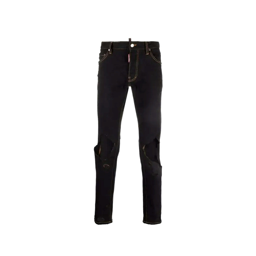 Dsquared2 Cotton Denim Jeans - MEN CLOTHING - DSQUARED2 - Tluxy New