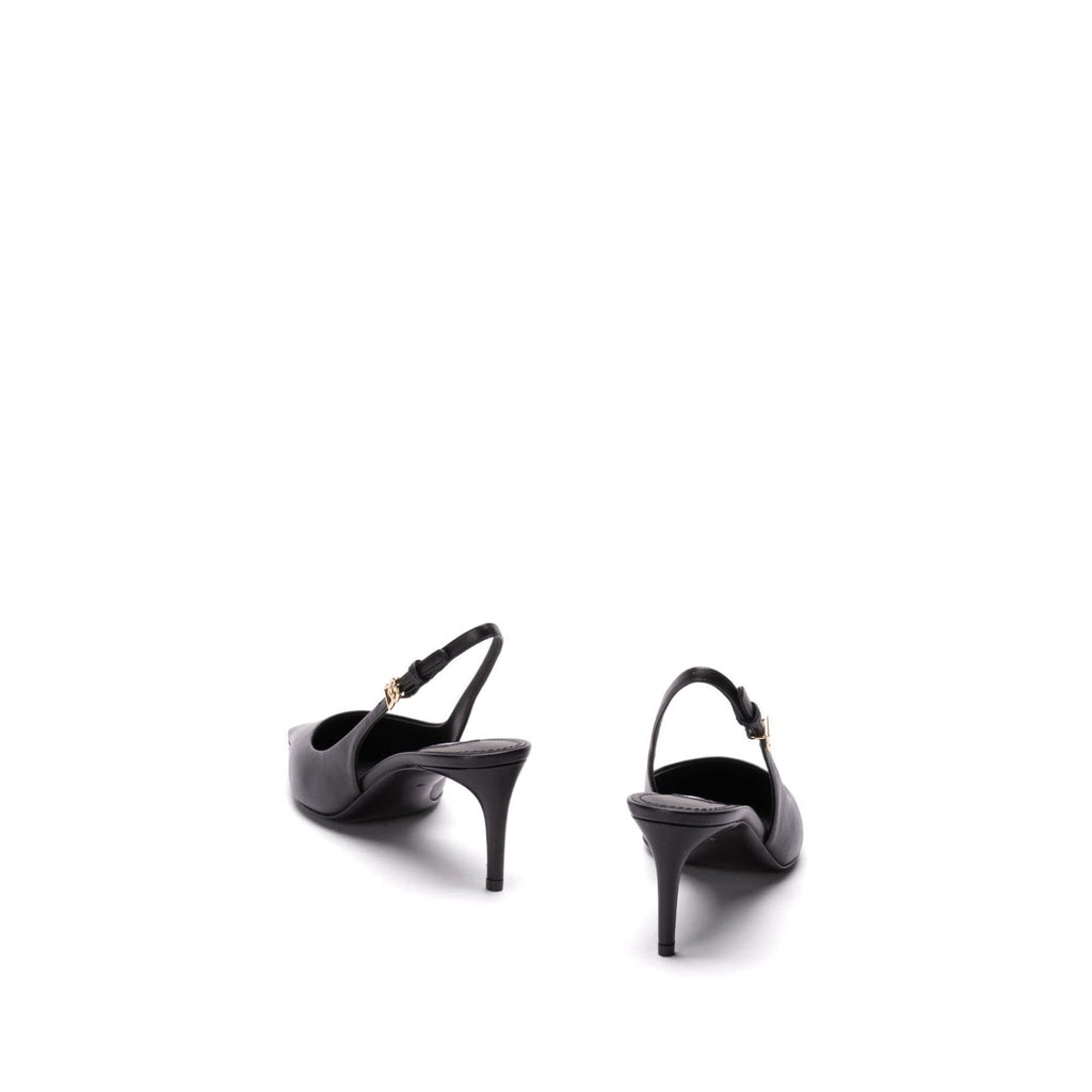 Dolce & Gabbana Leather Slingback Pumps