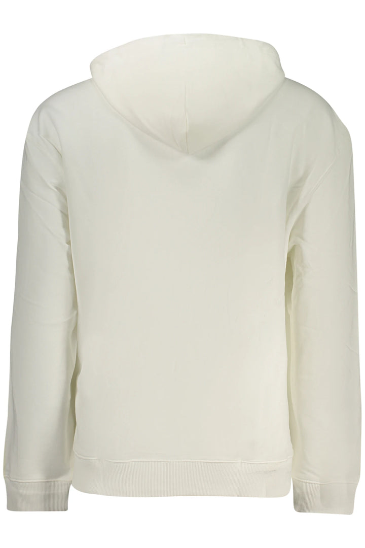 CALVIN KLEIN MEN&#39;S ZIP-UP SWEATSHIRT WHITE