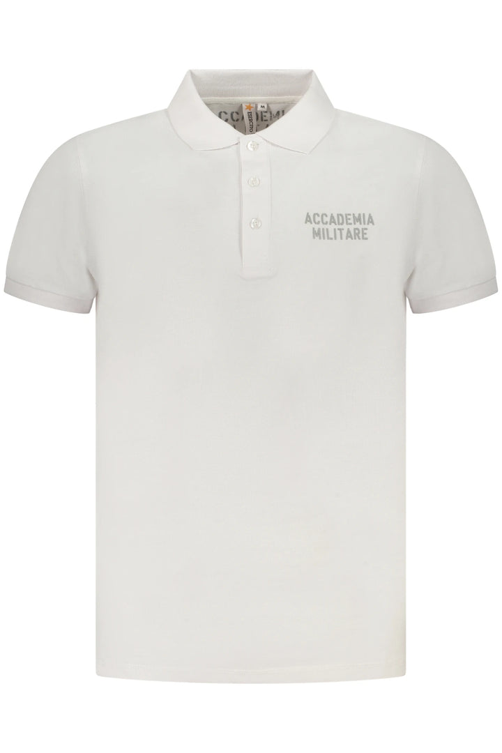 MILITARY ACADEMY MEN&#39;S SHORT SLEEVE POLO WHITE