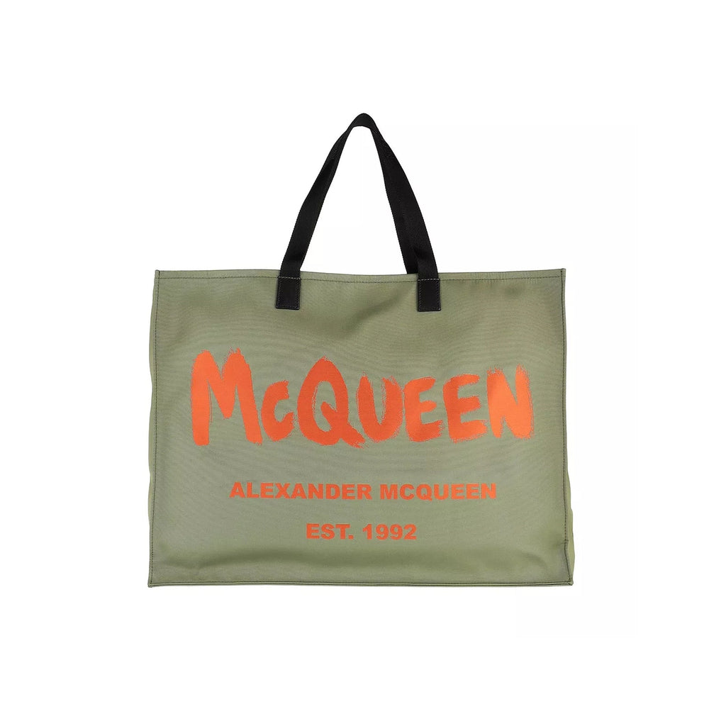 Alexander McQueen Logo Tote Bag - WOMEN BAGS - ALEXANDER MCQUEEN - Tluxy New