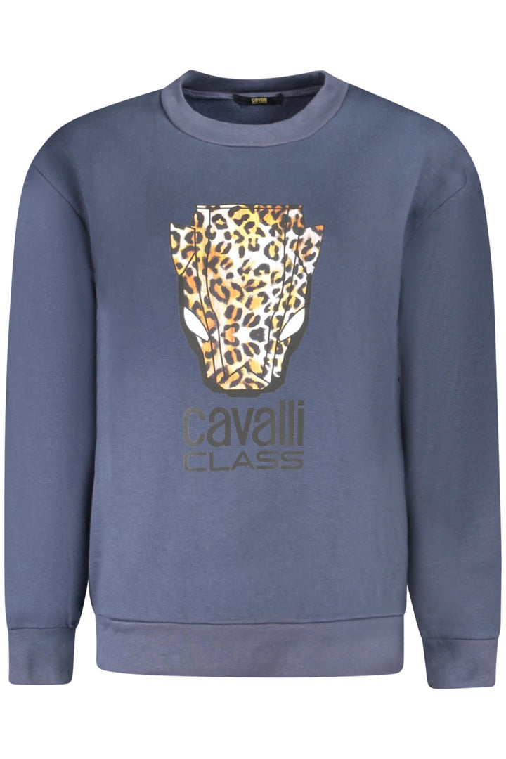 CAVALLI CLASS SWEATSHIRT WITHOUT ZIP WOMEN BLUE