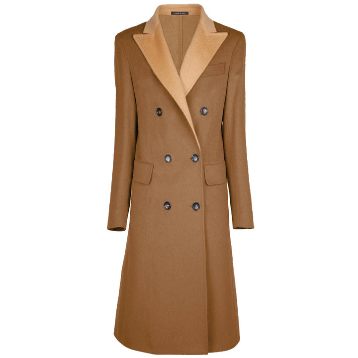 Loro Piana Fabric Coats Brown Woman