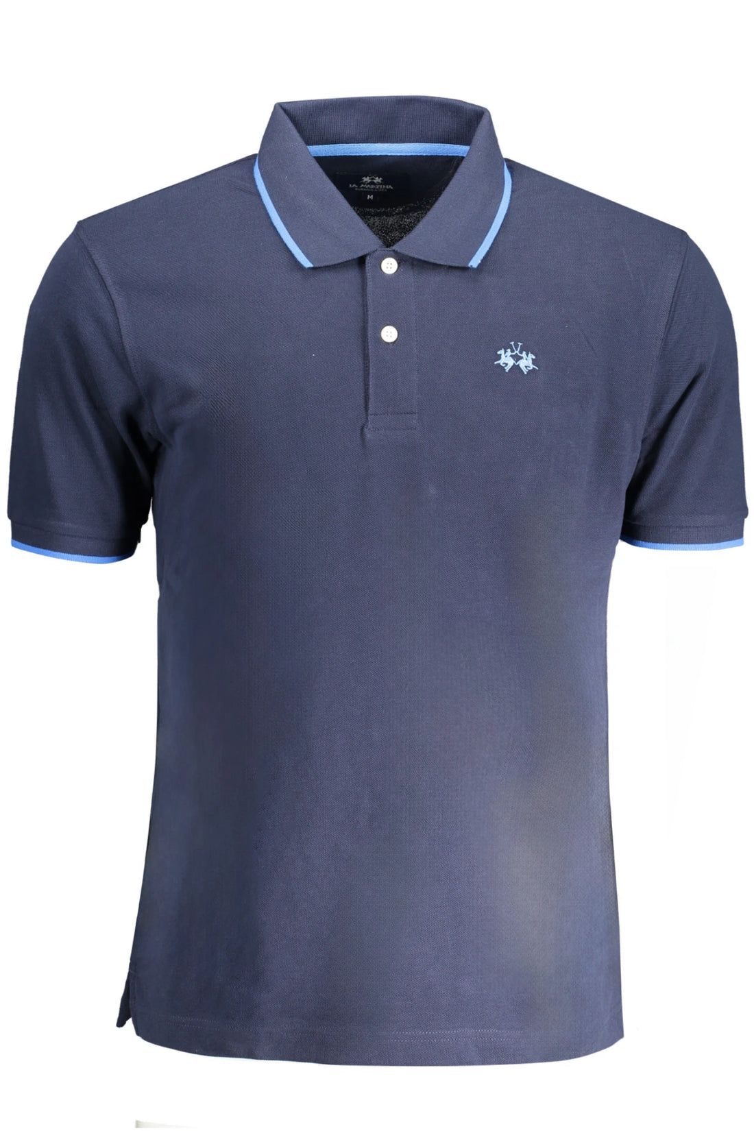 LA MARTINA MEN&#39;S SHORT SLEEVE POLO BLUE