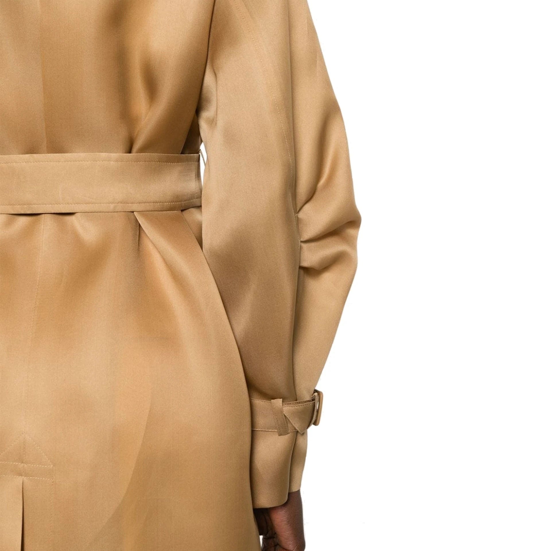 Max Mara Sfilata 'Sacco' Silk Trench