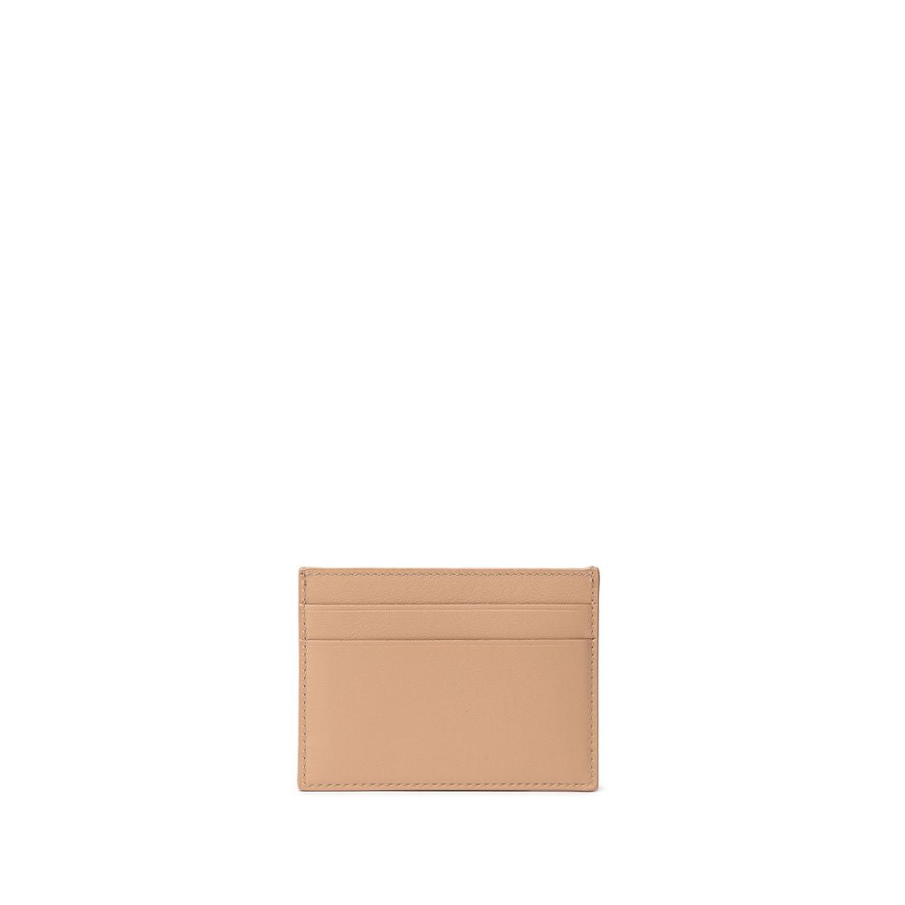 Jupe en cuir beige Balenciaga