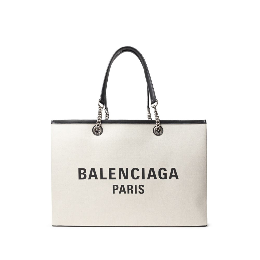 Grauer Baumwollpullover von Balenciaga