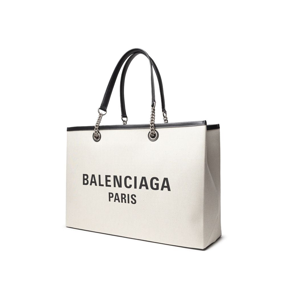 Grauer Baumwollpullover von Balenciaga