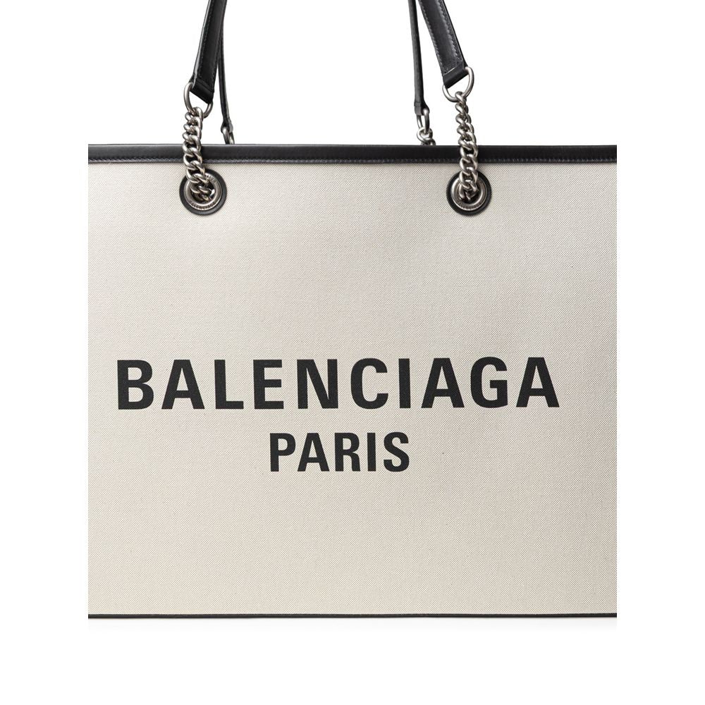 Grauer Baumwollpullover von Balenciaga