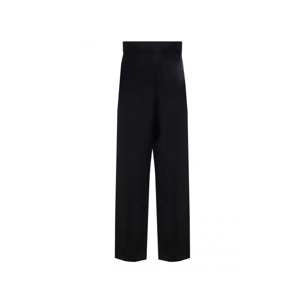 Salvatore Ferragamo Silk And Linen Pants