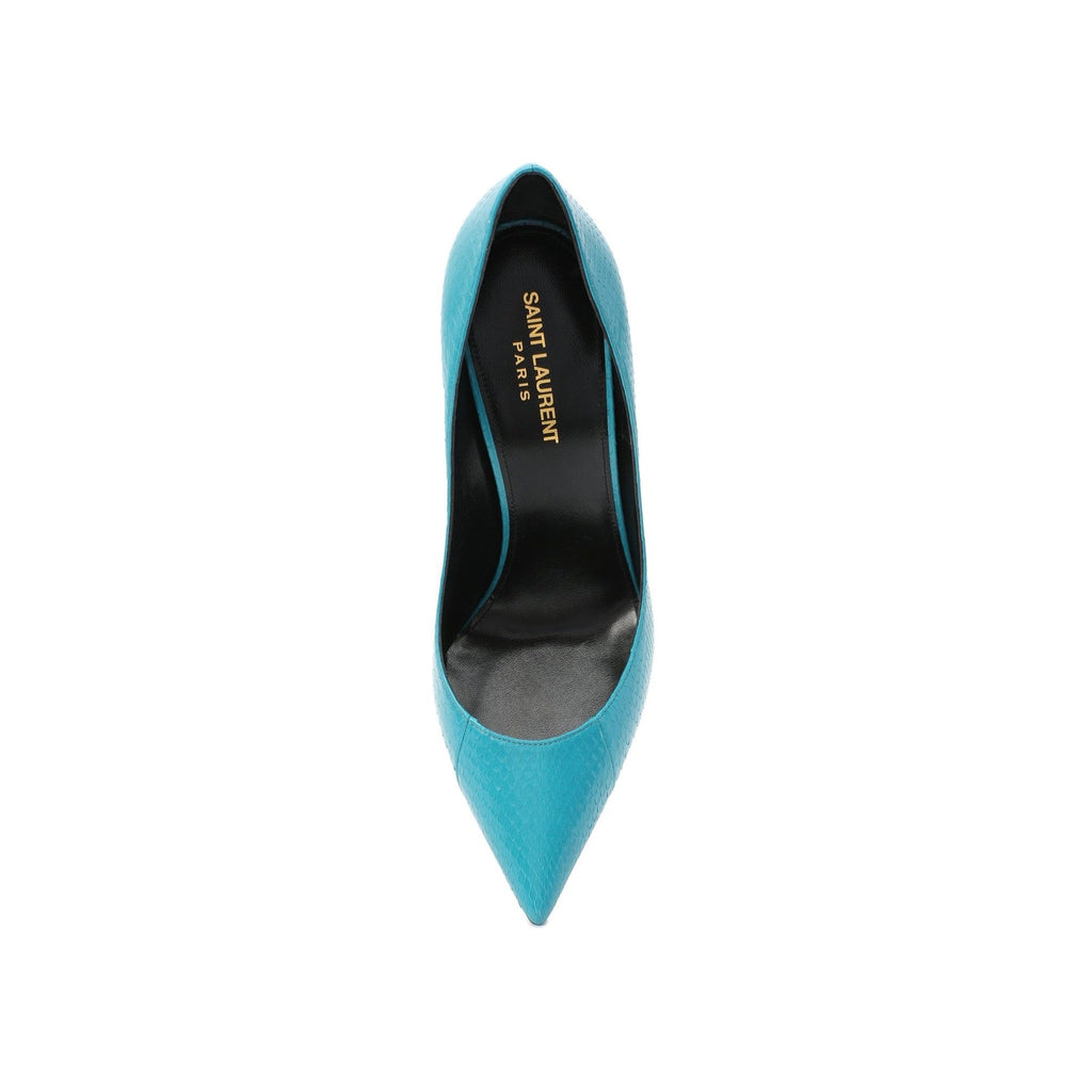 Saint Laurent Zoe 105 Leather Pumps - WOMEN SHOES - SAINT LAURENT - Tluxy New