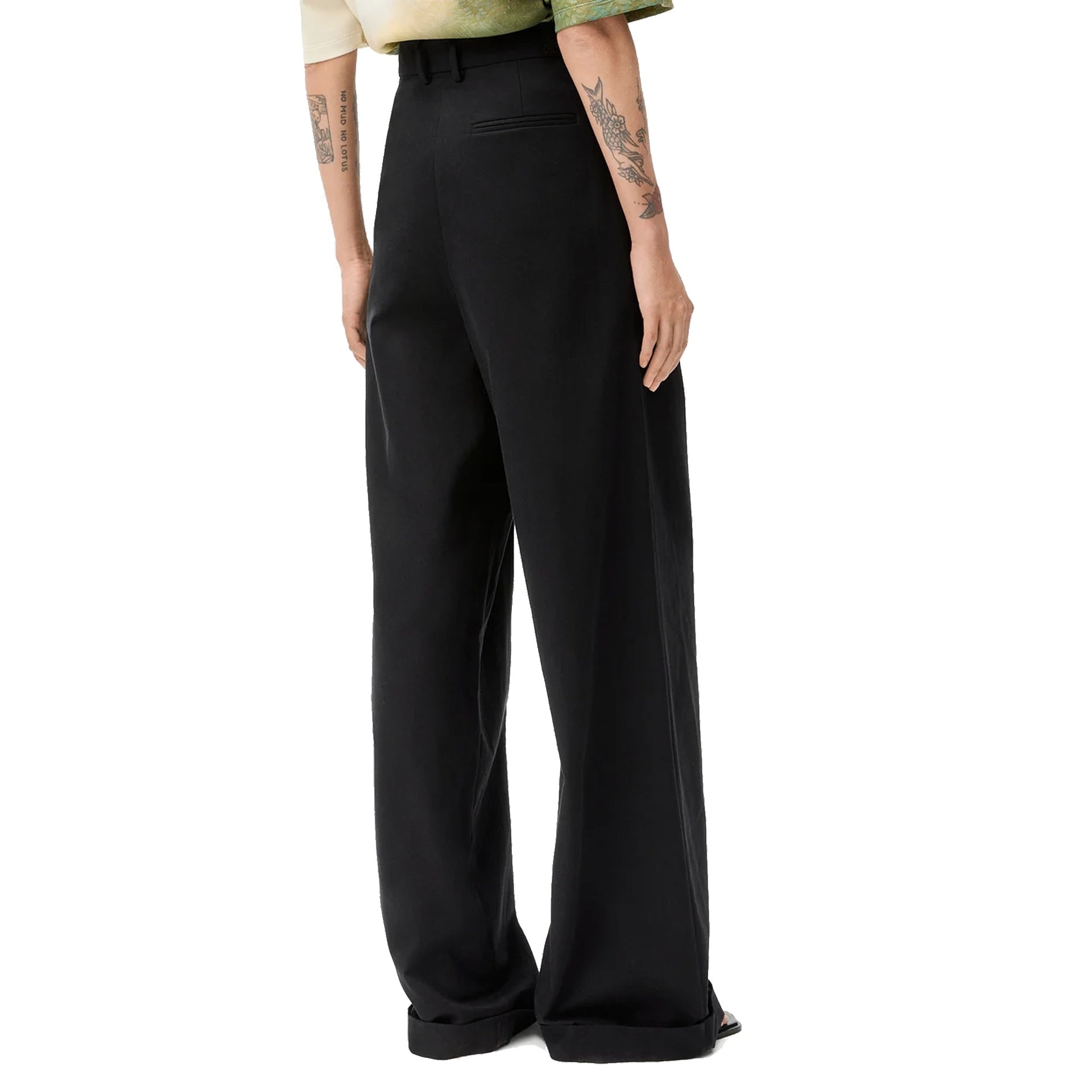 Loewe Cotton And Silk Pants – Siebentaschen