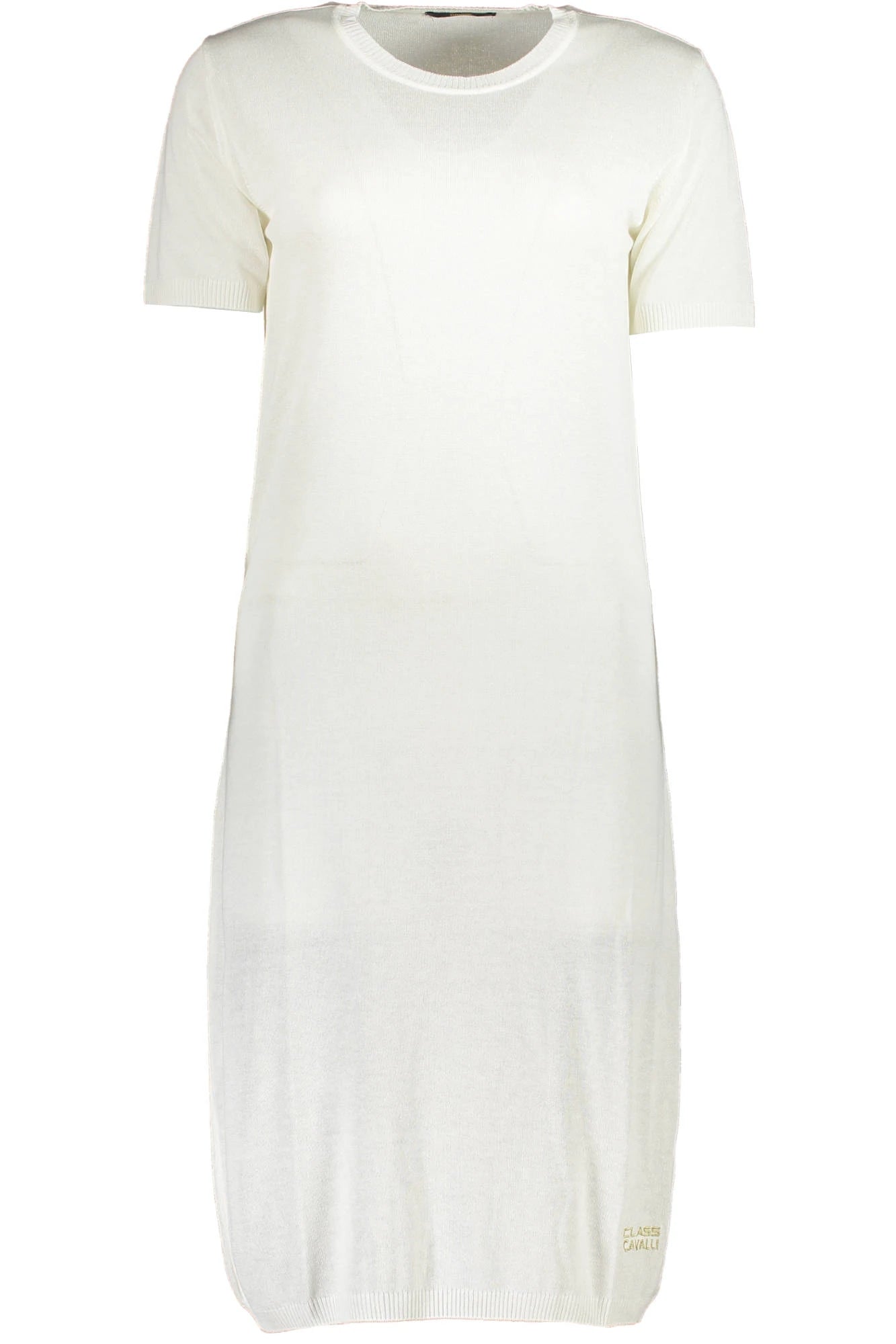 CAVALLI CLASS SHORT DRESS WOMEN WHITE