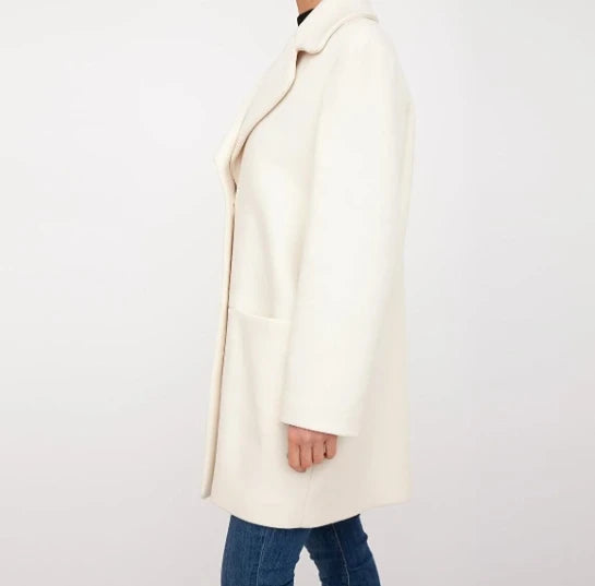 Love Moschino Coats White Woman
