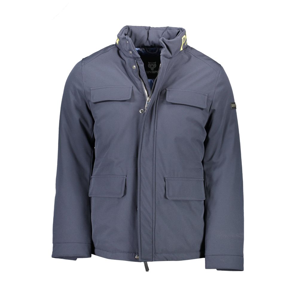 Veste Plein Sport en polyester bleu