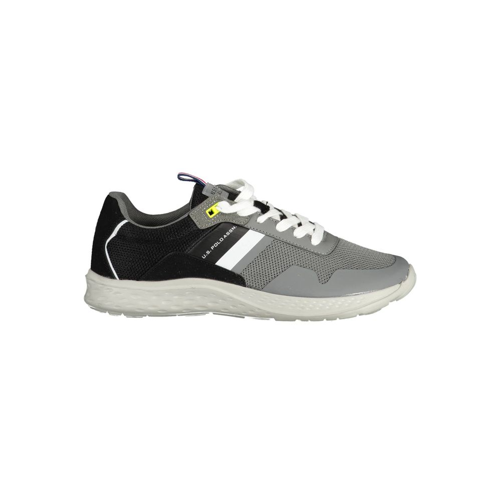 US POLO ASSN. Grauer Polyester-Sneaker