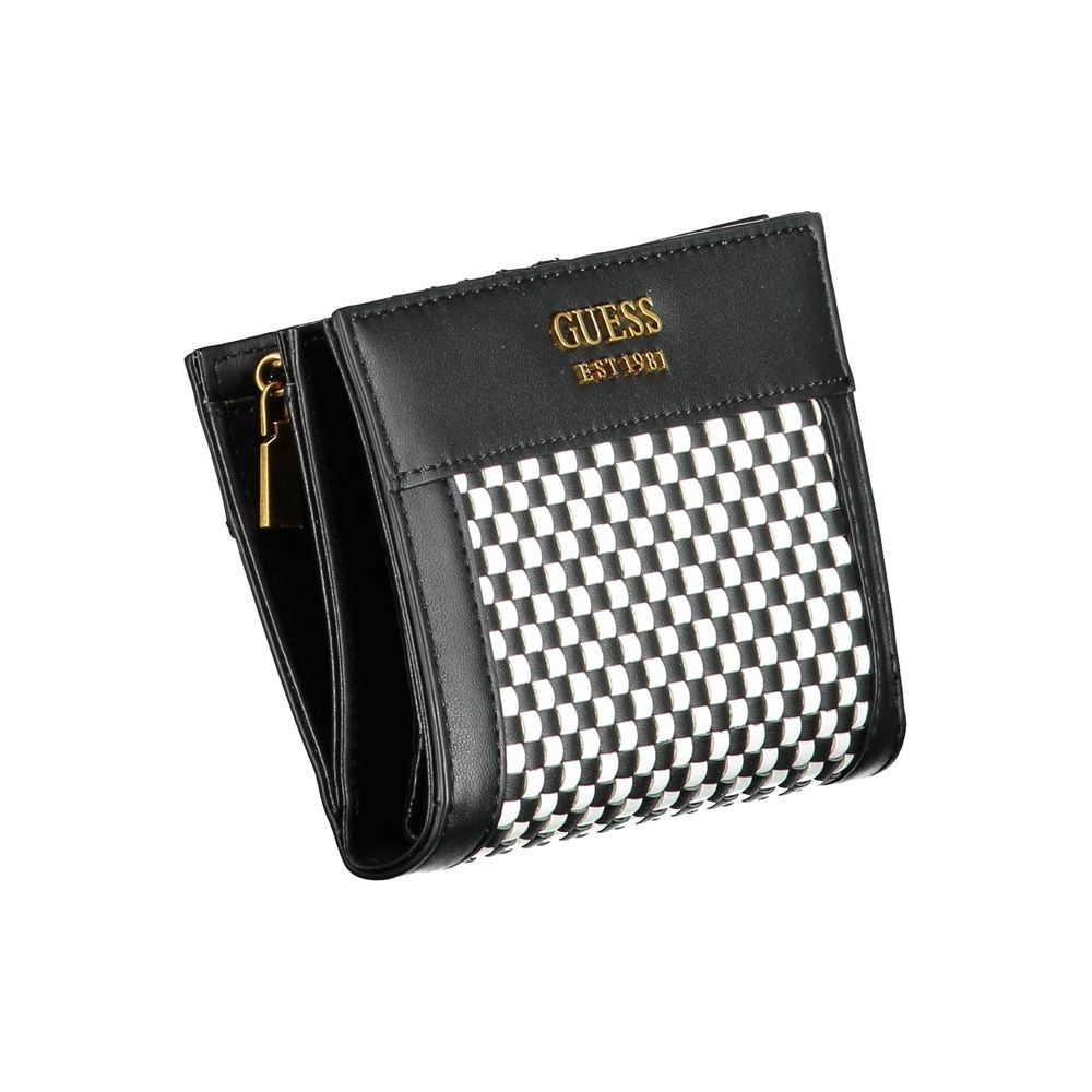 Portefeuille Guess Jeans en polyéthylène noir