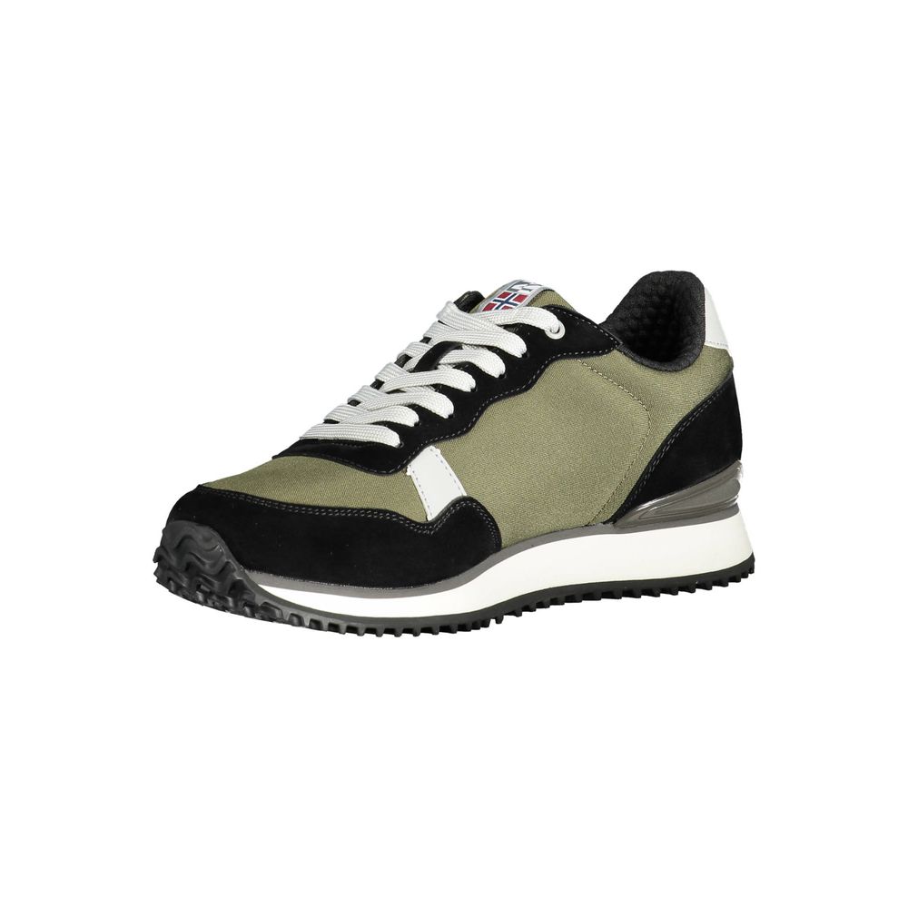 Napapijri Grüner Polyester-Sneaker